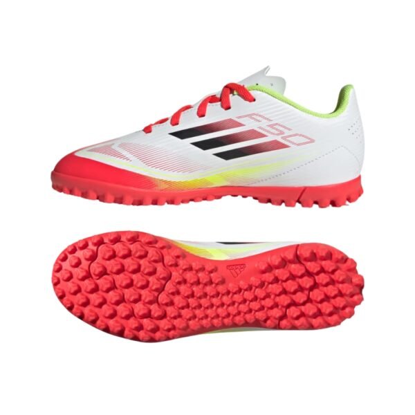 ⁦נעלי קט-רגל - ADIDAS F50 CLUB TF J⁩ – תמונה ⁦2⁩