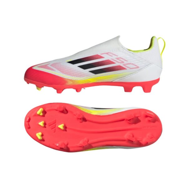 ⁦נעלי קט-רגל לילדים - ADIDAS F50 LEAGUE LL FG/MG J⁩ – תמונה ⁦2⁩