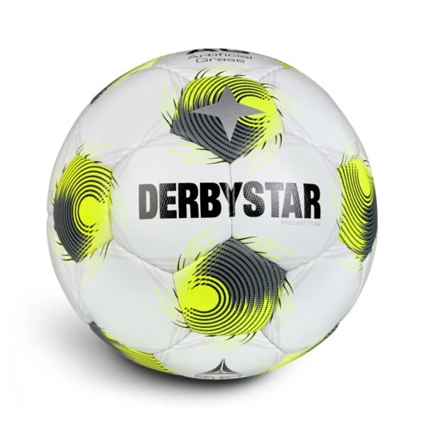 כדור משחק מקצועי DERBYSTAR BRILLANT TT AG - מותאם לדשא סינטטי