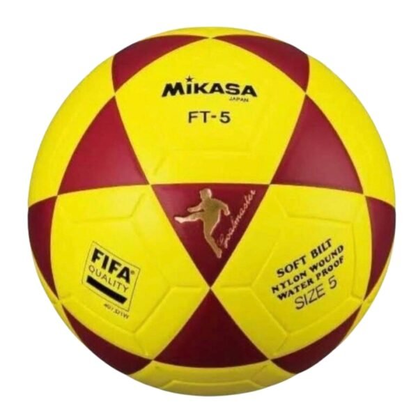 כדור MIKASA SOFT BILT - צבע צהוב-אדום