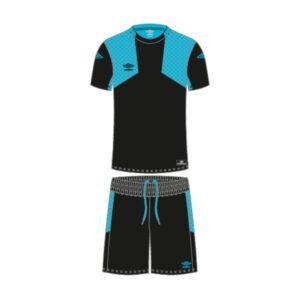 סט UMBRO דגם NEWCASTLE - צבע שחור-טורקיז