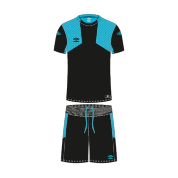 סט UMBRO דגם NEWCASTLE - צבע שחור-טורקיז
