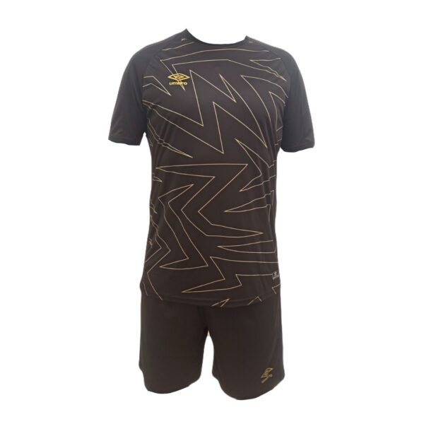 ⁦סט UMBRO דגם WEMBLEY - צבע שחור-צהוב⁩ – תמונה ⁦2⁩