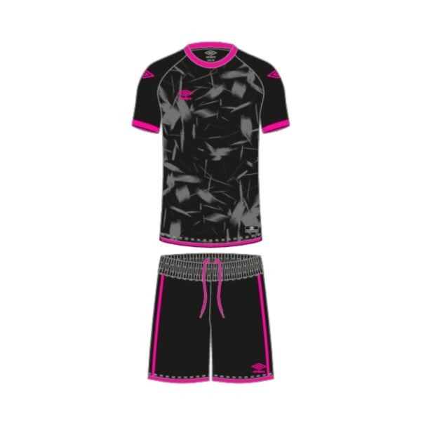סט UMBRO דגם ELITE - צבע שחור-ורוד