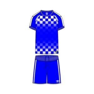 סט UMBRO דגם RETRO - צבע רויאל-לבן