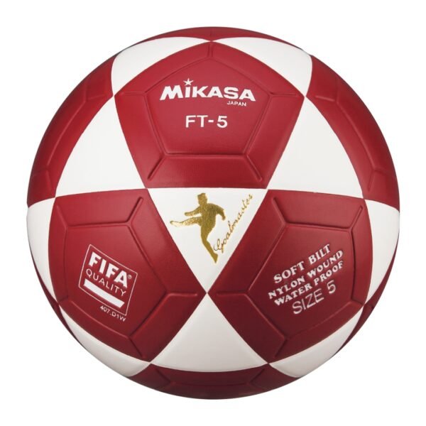 כדור MIKASA SOFT BILT - צבע בורדו-לבן