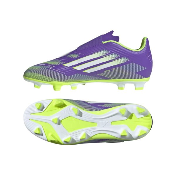 ⁦נעלי כדורגל - ADIDAS F50 CLUB VEL FG/MG J⁩ – תמונה ⁦2⁩