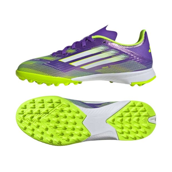 ⁦נעלי כדורגל - ADIDAS F50 LEAGUE TF J⁩ – תמונה ⁦2⁩